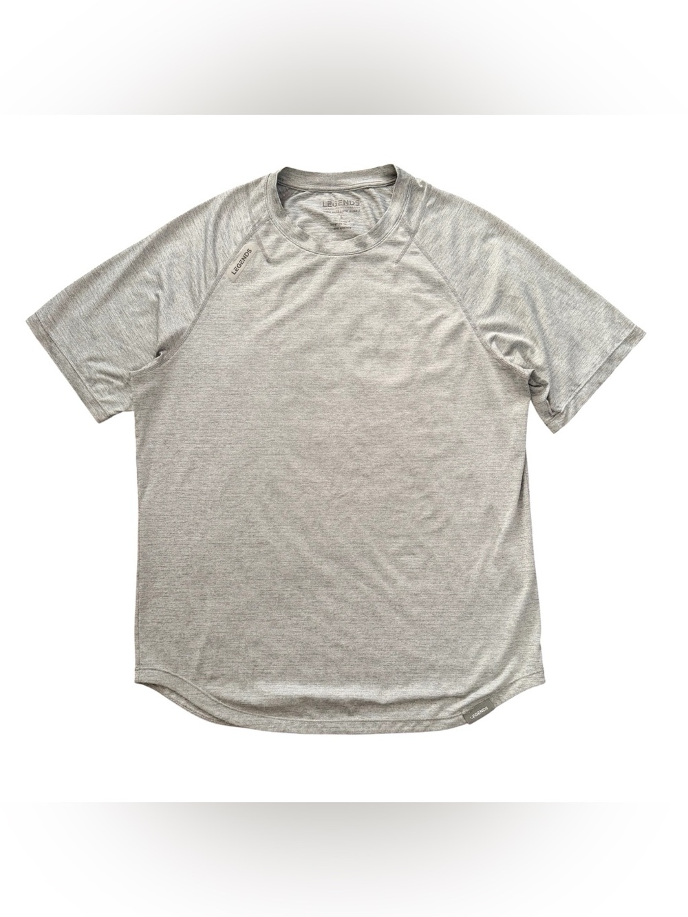 Legends Shirt Men Enzo Short Sleeve Performance Training Workout size Large
